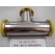 High-quality stainless steel valves quick food grade T-tee stainless steel mirror