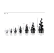 316L stainless steel spiral nozzle/ nozzle desulphurization and dust removal spray cooling 